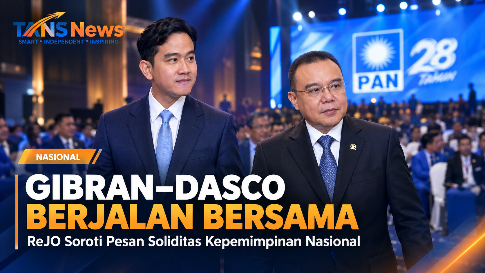 Gibran-Dasco Tampil Bersama, ReJO Ingatkan Publik Tak Terjebak Narasi Politik