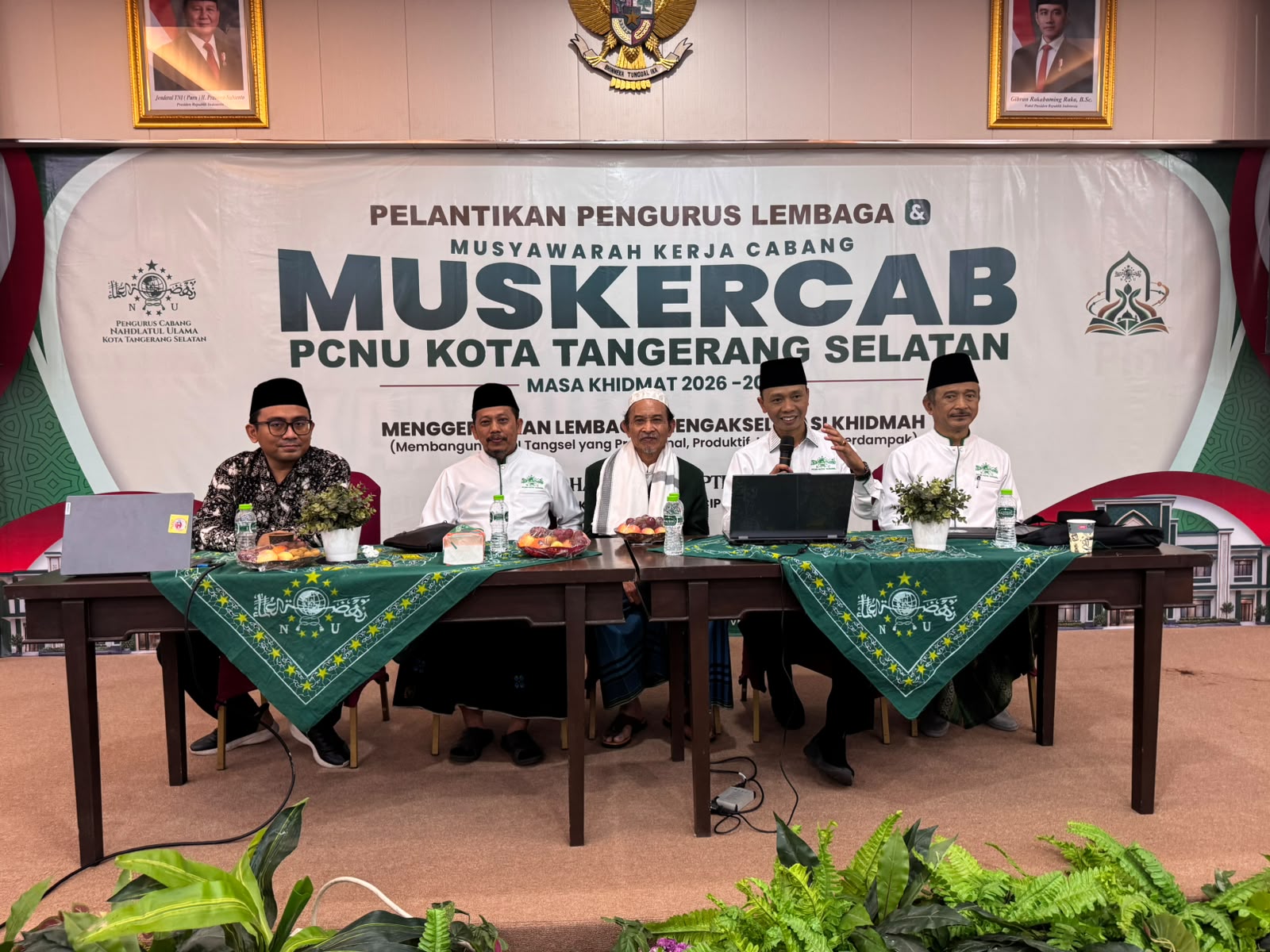 Ketua PCNU Tangsel: Lembaga Harus Jadi Mesin Khidmah, Bukan Sekadar Struktur