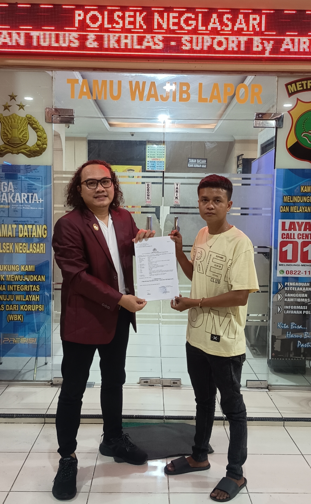 Keluarga Korban Pembunuhan di Neglasari Tunjuk Yayasan Nagari Sadar Hukum Sebagai Kuasa Hukum
