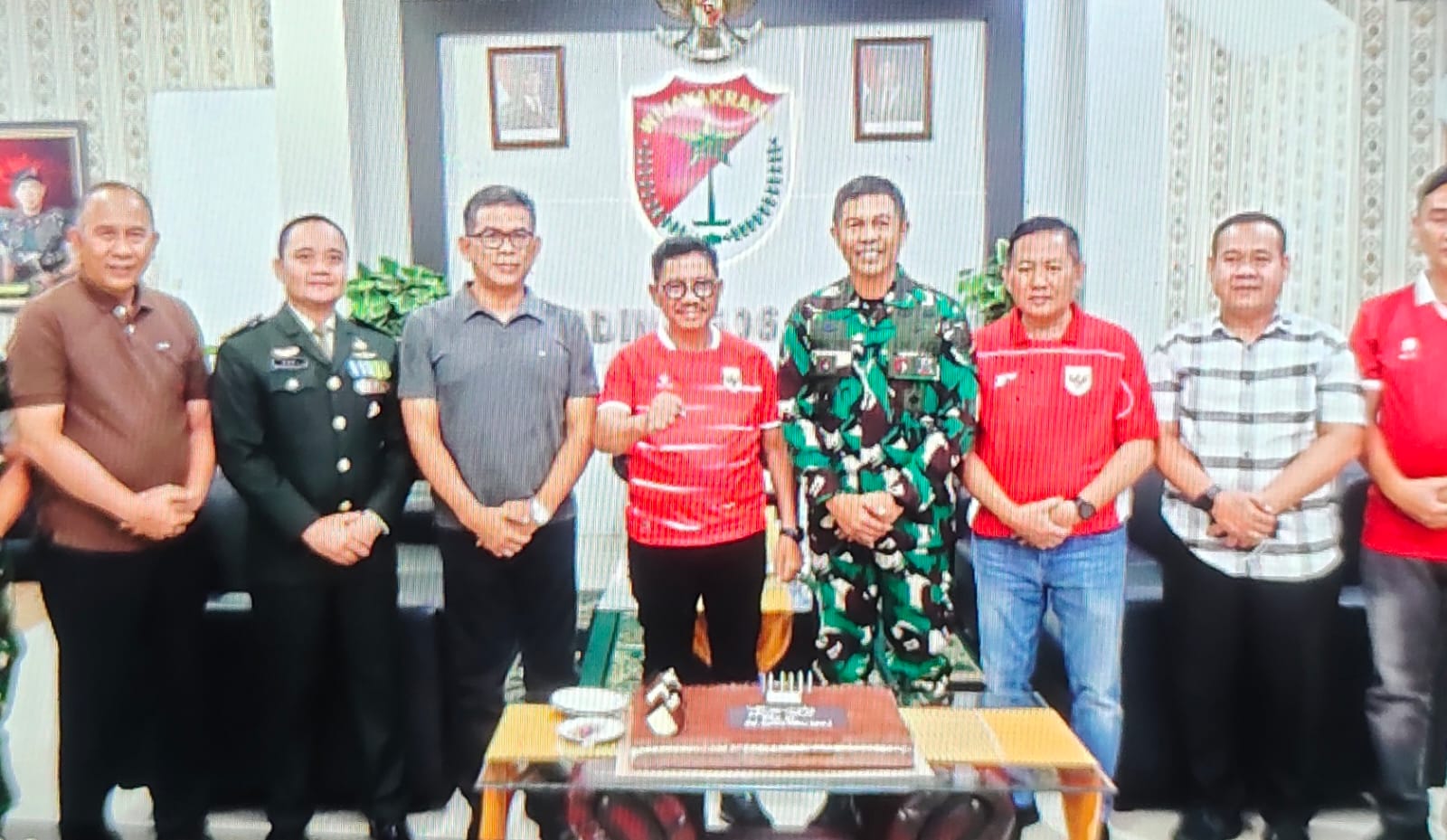 Wali Kota Tangerang Silaturahmi ke Kodim 0506/Tgr, Sampaikan Ucapan HUT TNI ke-81