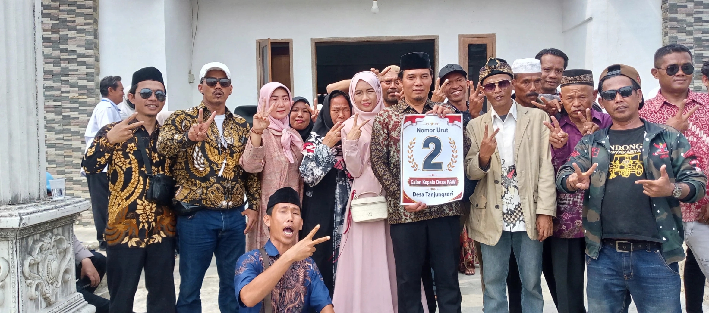 Resmi Kantongi Nomor Urut 02, Hadi Rohhadi ST Siap Bertarung di Pilkades PAW Tanjungsari Cikarang Utara