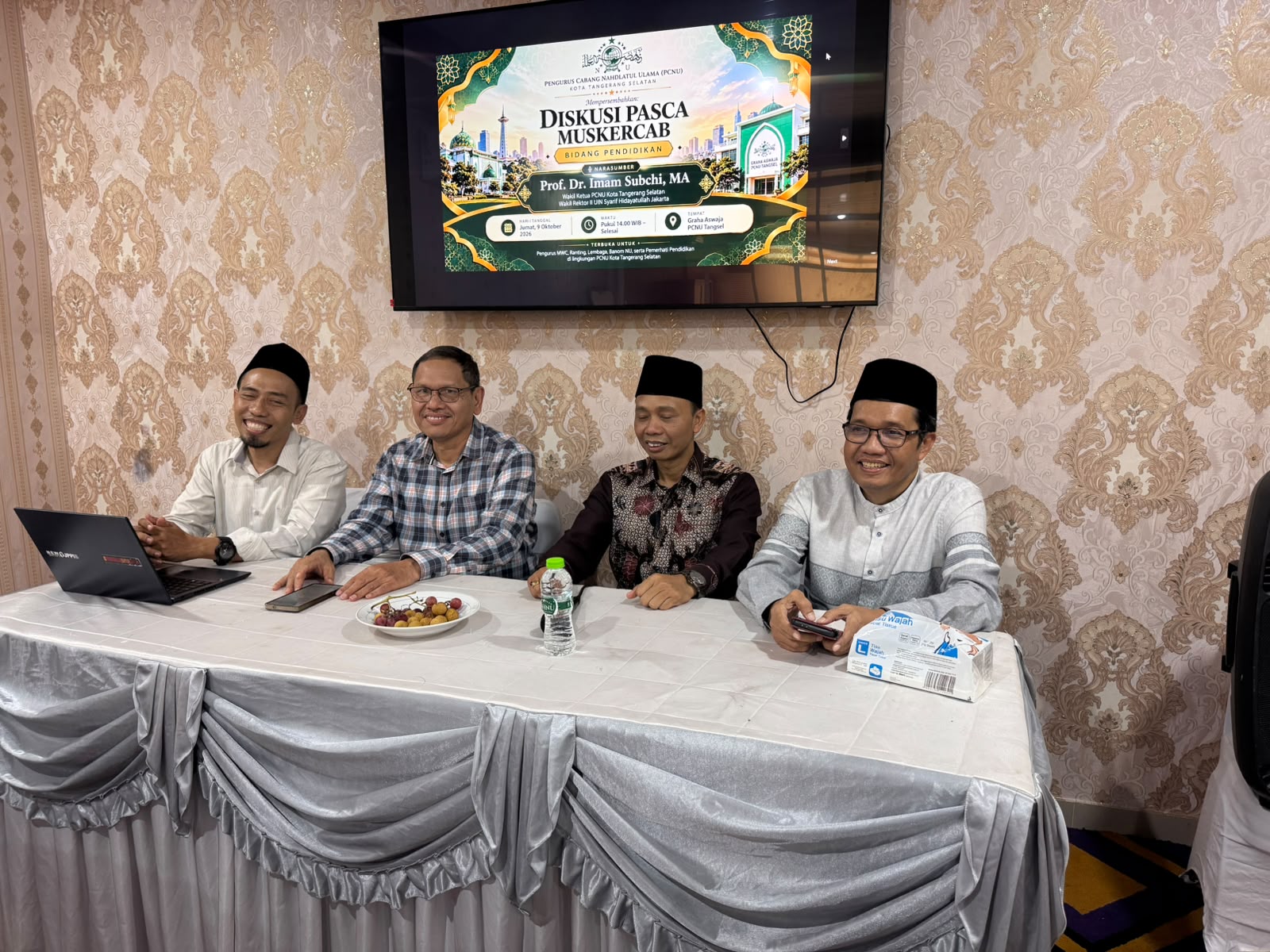 PCNU Tangsel Perkuat Transformasi Pendidikan, Tindak Lanjuti Hasil Muskercab melalui Diskusi Strategis