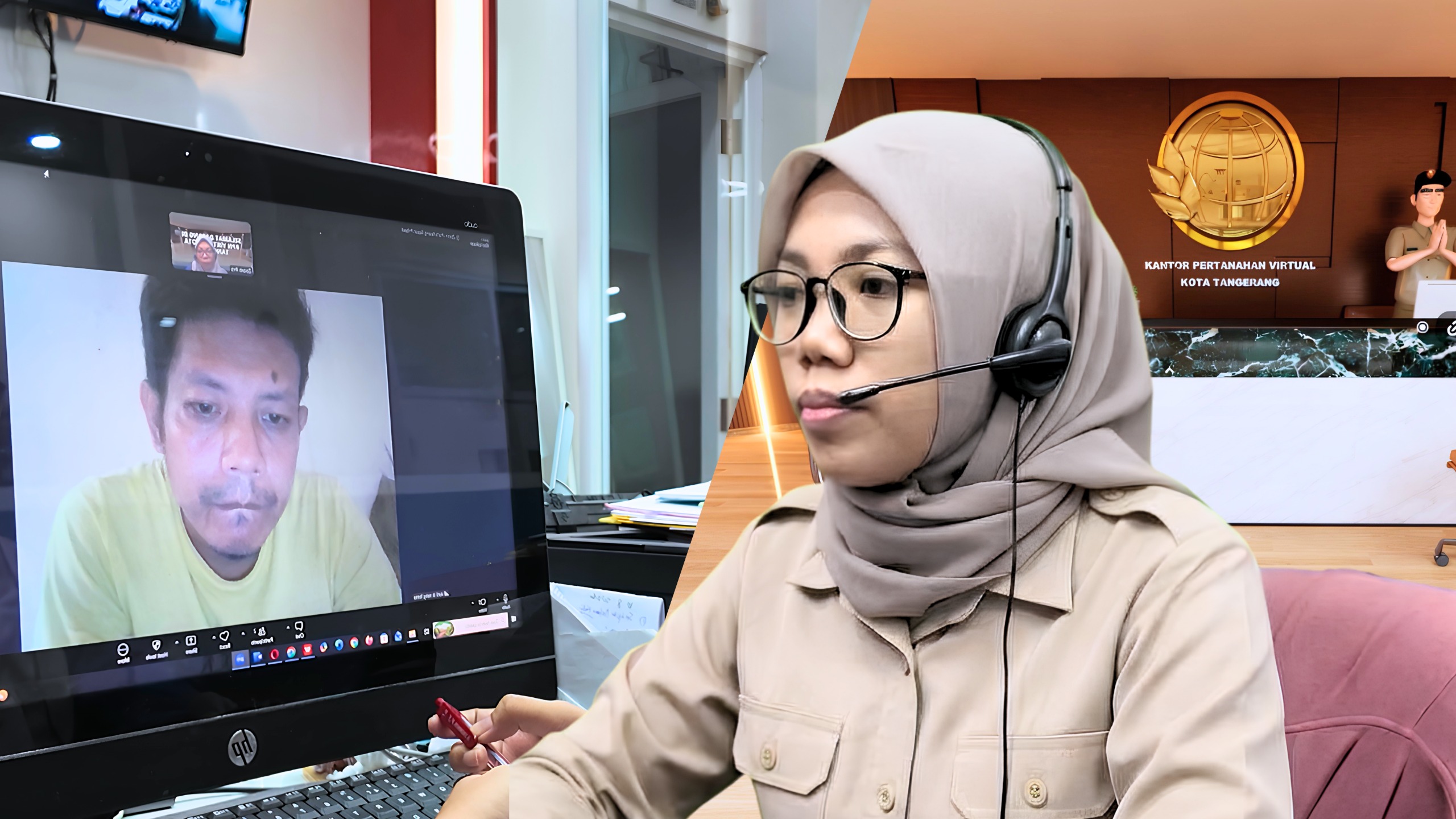 Kantah Virtual Perluas Akses Layanan Digital, Dukung Peningkatan Economic Value Added Kantor Pertanahan Kota Tangerang