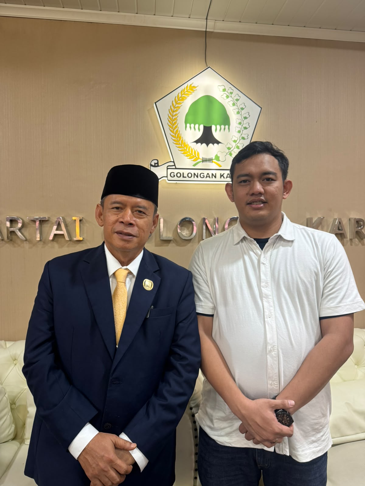 Ketua SMSI Kota Tangerang Beri Ucapan Selamat kepada Syaiful Milah