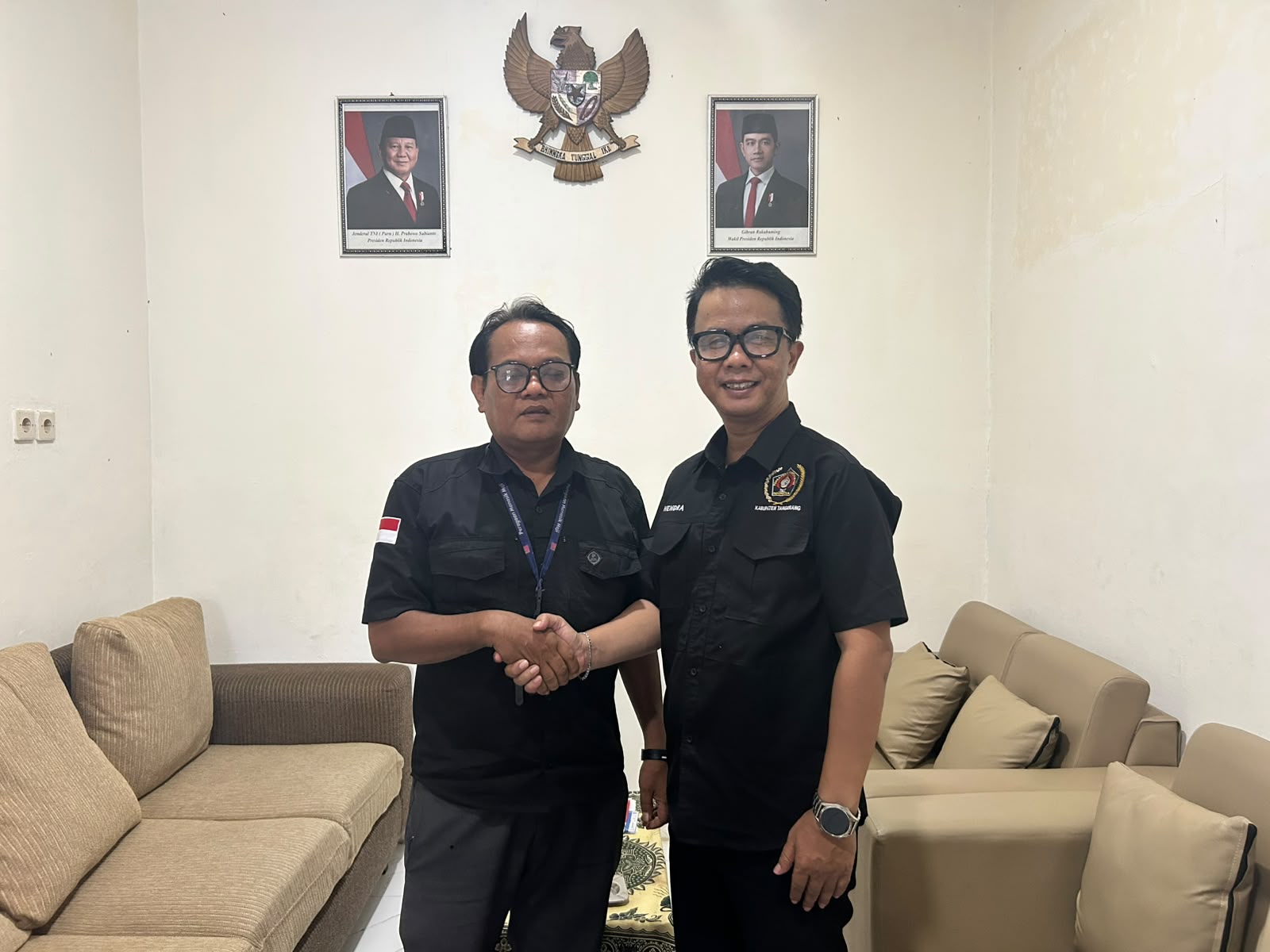 Perkuat Sinergi Pers, Sekjen JTR Sambangi Ketua PWI Kabupaten Tangerang