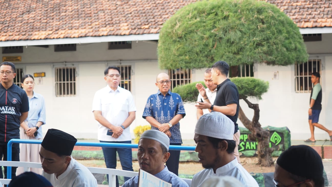 Franciscus Sibarani Tinjau Pembinaan Warga Binaan Lapas Pemuda Tangerang